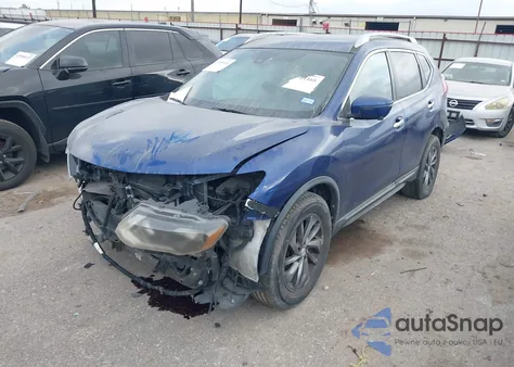 2018 Nissan Rogue Sl из США, поврежденный, VIN 5N1AT2MV7JC731114